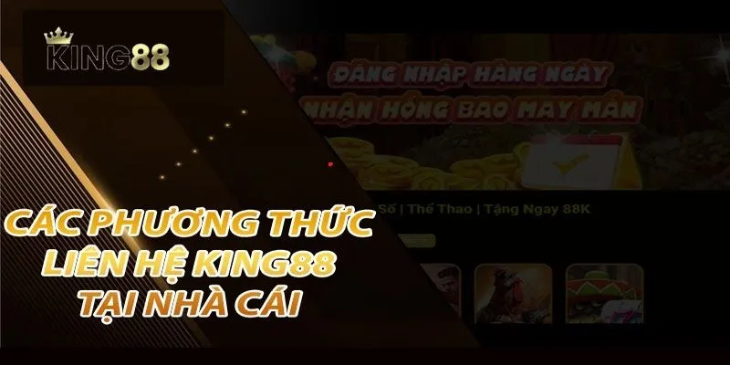 Liên hệ King88 qua email